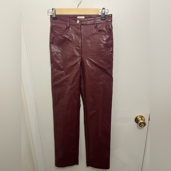 Aritzia Wilfred Leather Pants - Picture 7 of 8